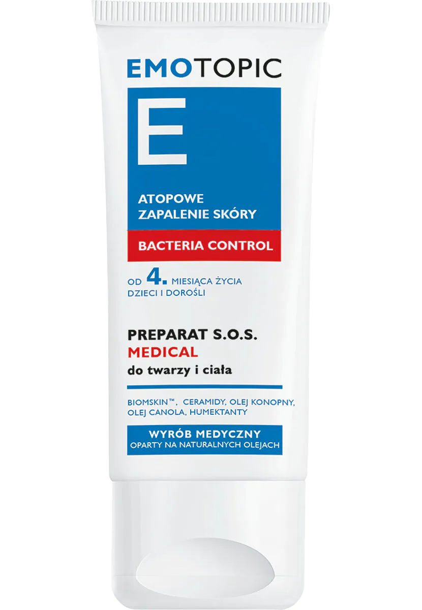 Emotopic Bacteria Control Medical SOS Gezichts- en Lichaamsbehandeling