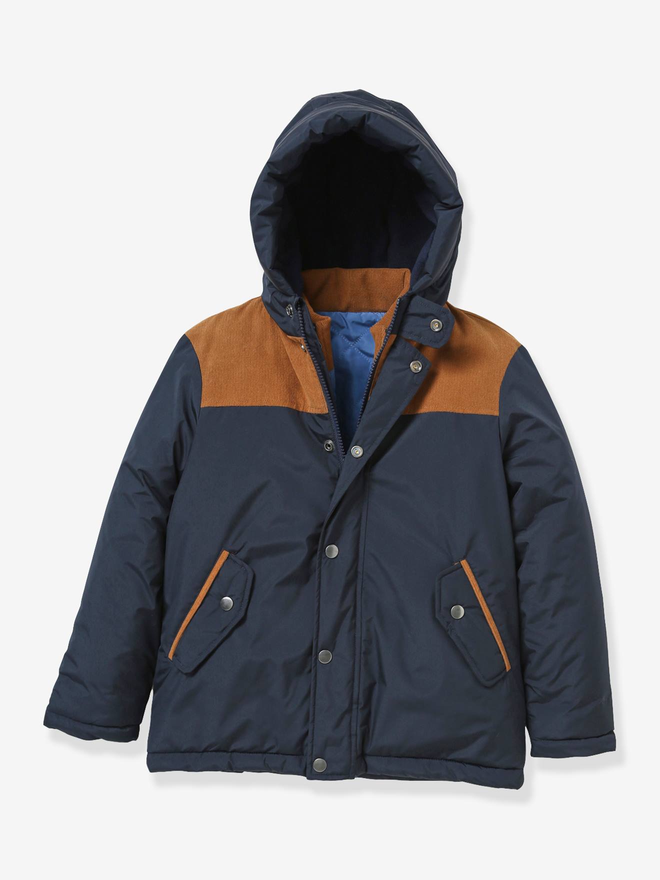 Cyrillus Jungen 3-in-1-Parka CYRILLUS mit Recycling-Polyester - marine