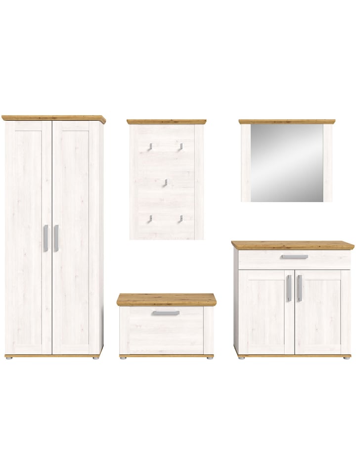 ebuy24 Garderobenmöbel Verona Lärche 276 x 37 cm günstig kaufen onesize
