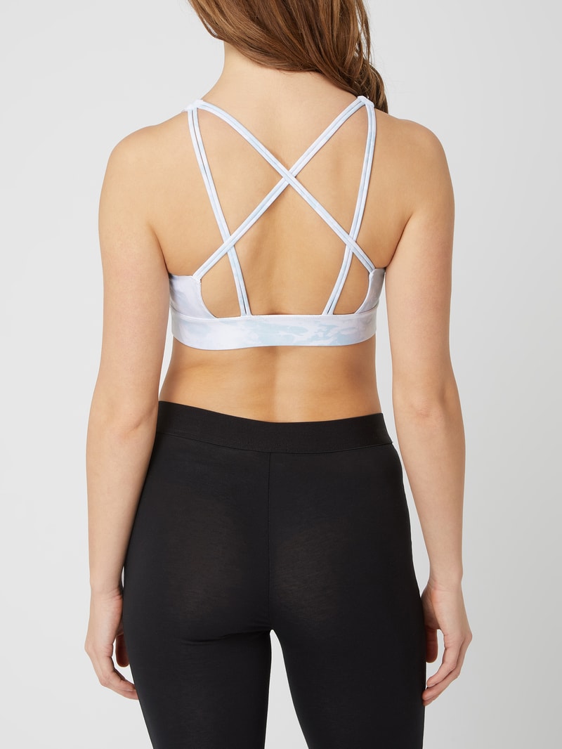 Bustier mit Stretch-Anteil in hellblau