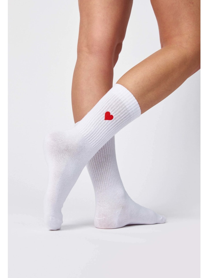 SNOCKS Tennissocken aus Bio-Baumwolle 2 Paar in Mix (Love) günstig kaufen 43-46