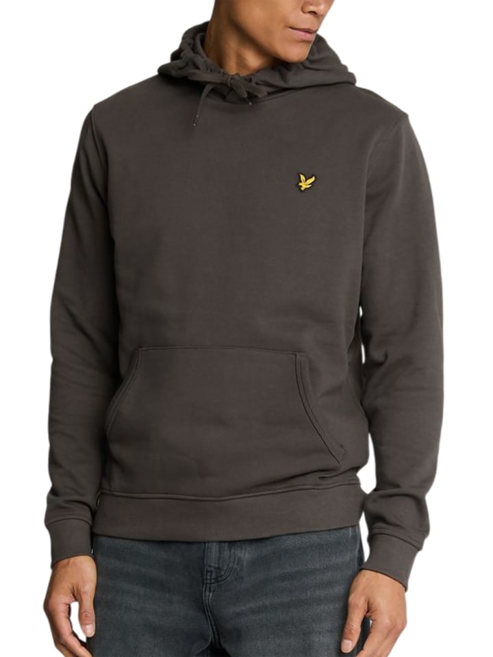 Lyle & Scott Hoodie in Anthrazit günstig kaufen