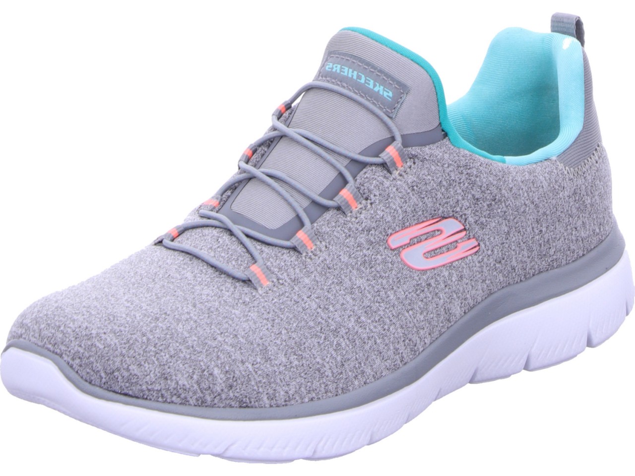 SKECHERS Sportliche Slipper grau SUMMITS-QUICK GETAWAY