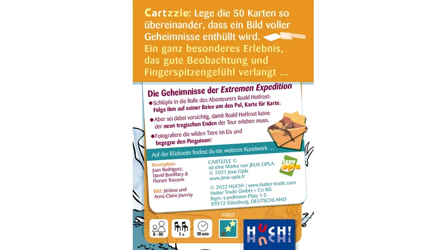 Huch Verlag - Cartzzle - Extreme Expedition