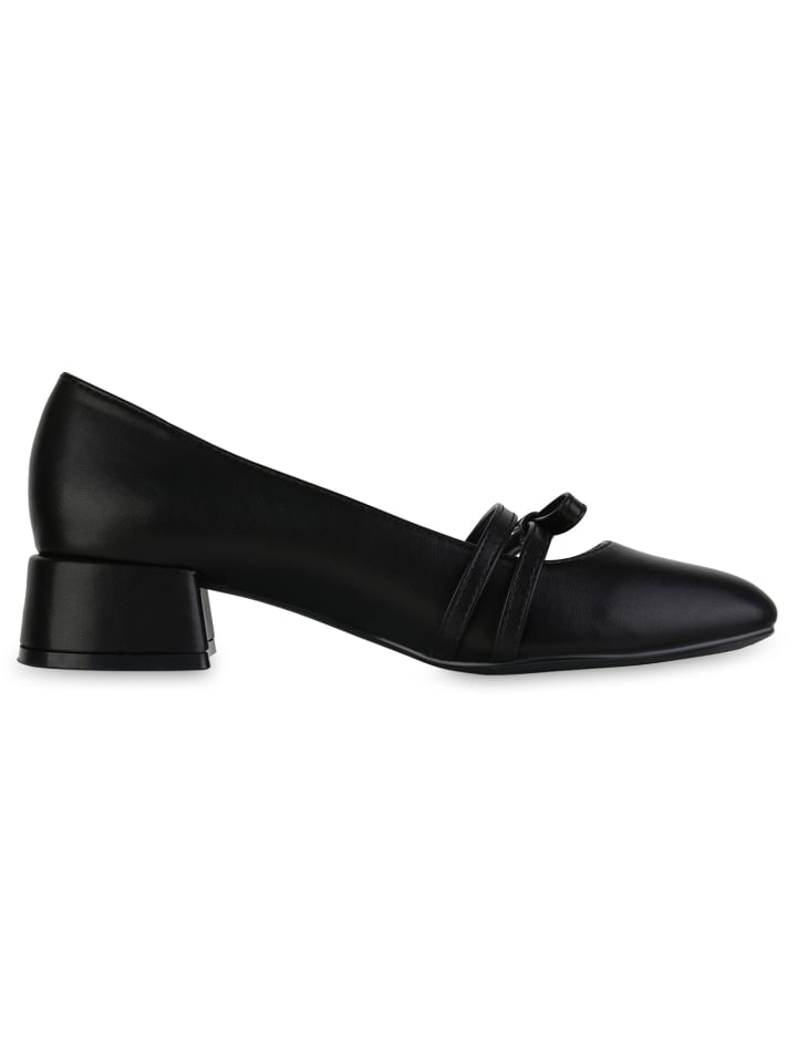 VAN HILL Riemchenballerinas Eleanor in Schwarz günstig kaufen