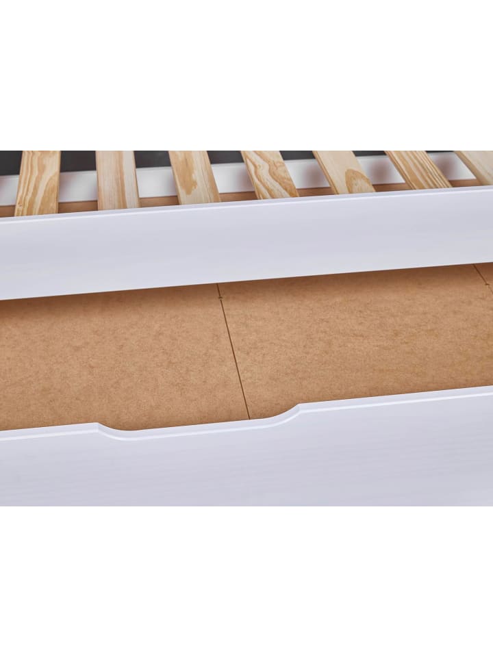 ebuy24 Bett Dream Weiß 209 x 99 cm günstig kaufen onesize