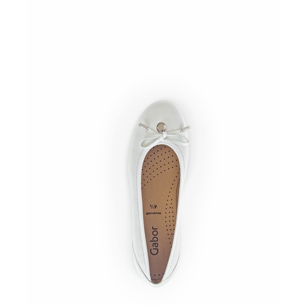 Gabor fashion Sportliche Ballerina weiß