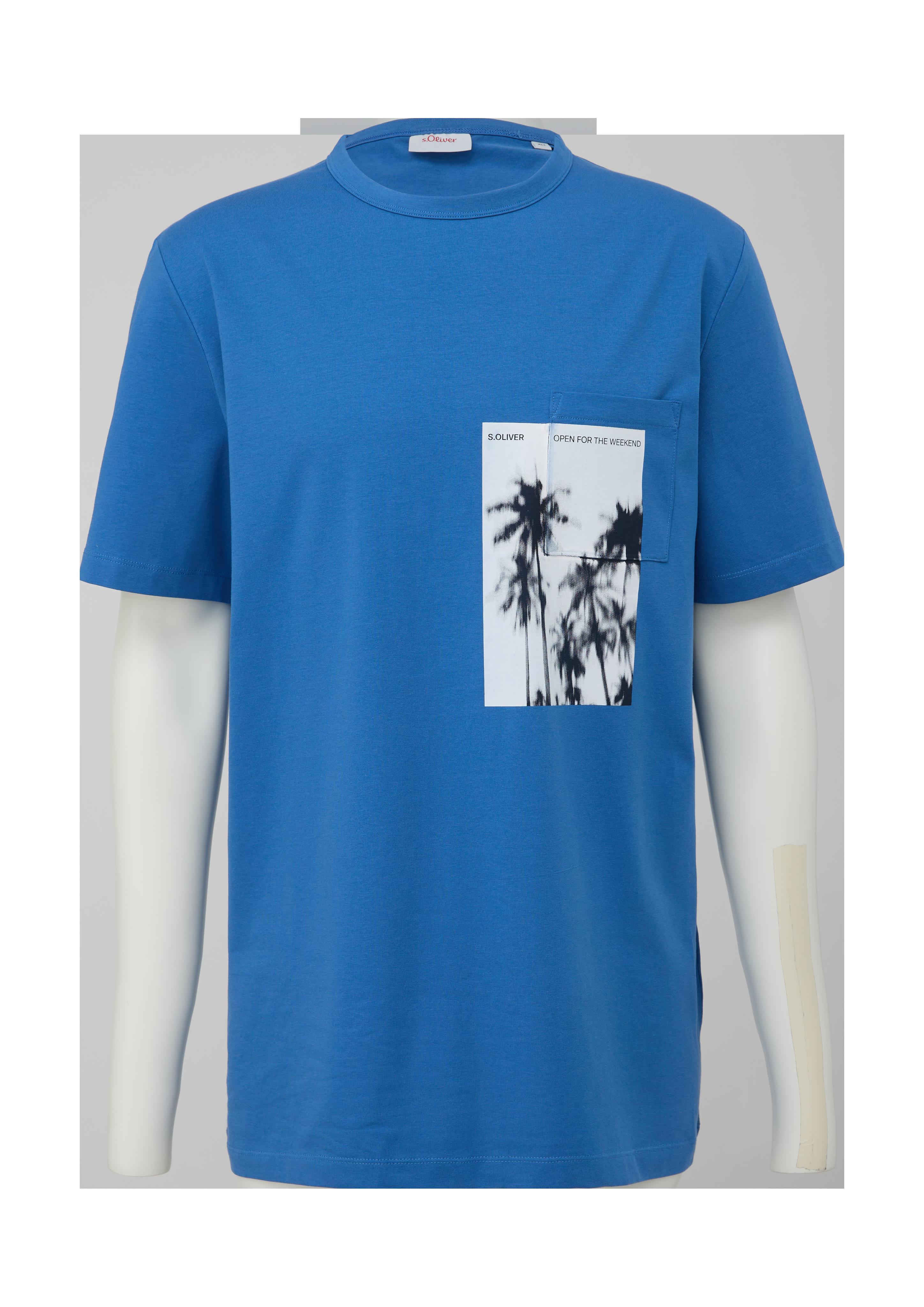 T-Shirt aus Baumwollstretch  2135661-54D1