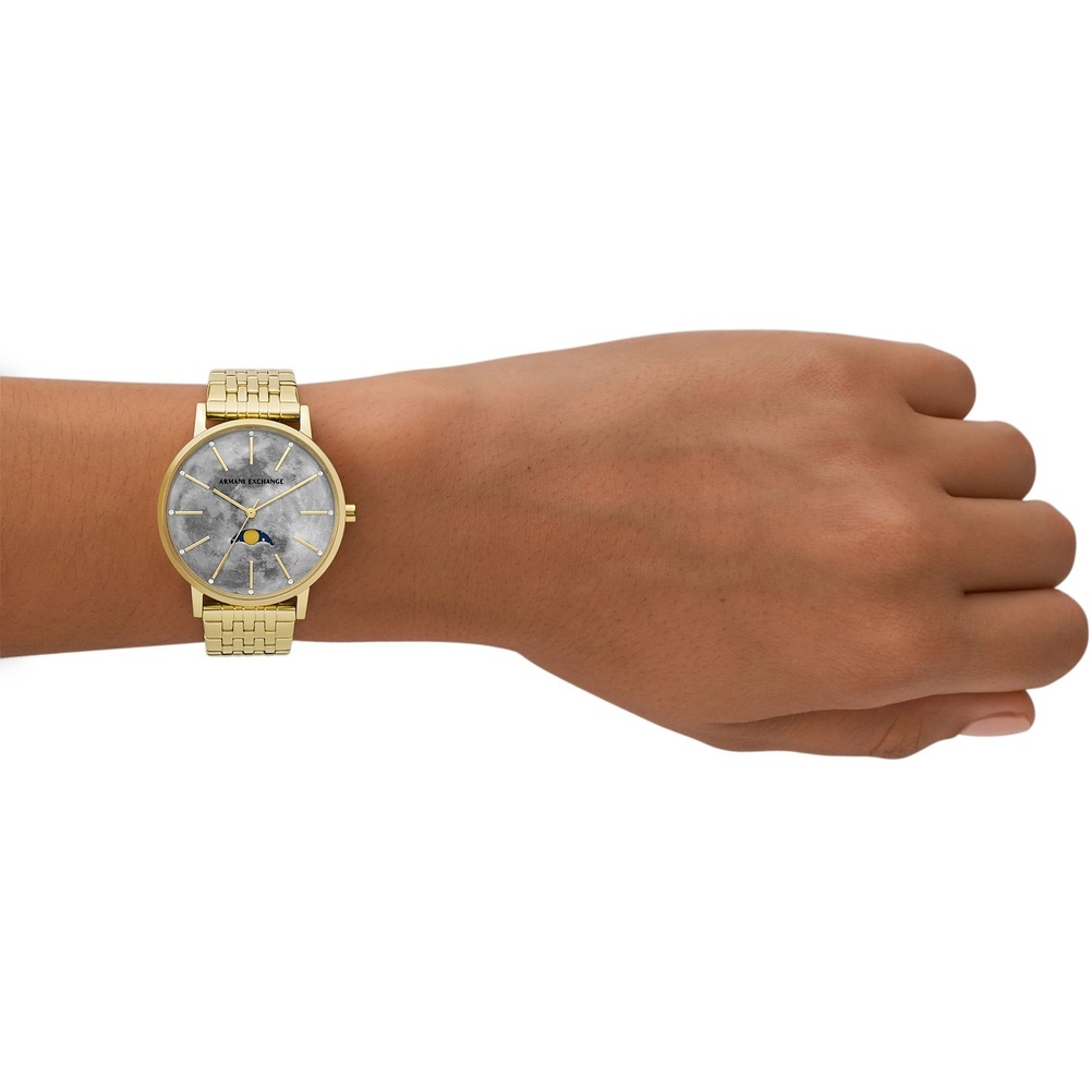 Armani Exchange Montre pour femme Acier inoxydable Montre