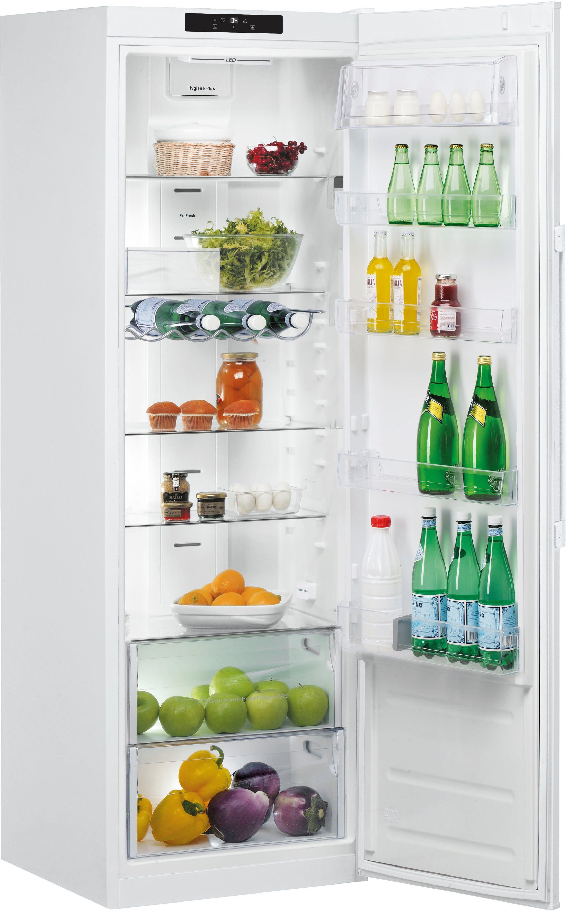 BAUKNECHT Kühlschrank KR 19G3 WS 2, 187,5 cm hoch, 59,5 cm breit