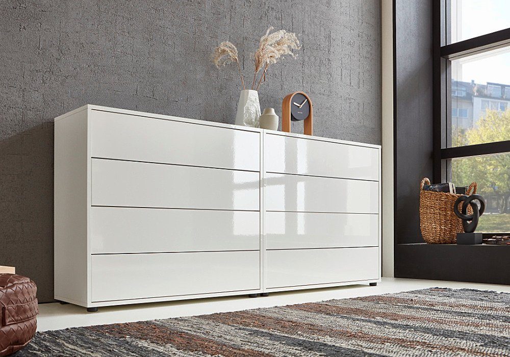 moebel-dich-auf Sideboard BEN Set 1 (8 Schubkästen, in verschiedenen Farben), Push-to-open-Funktion
