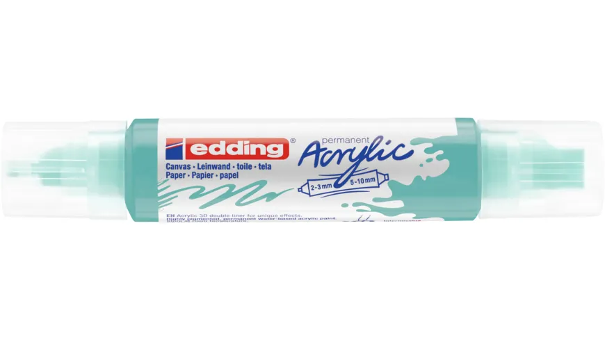 edding Double Liner 3D  opulent türkis 42 ml opulent türkis