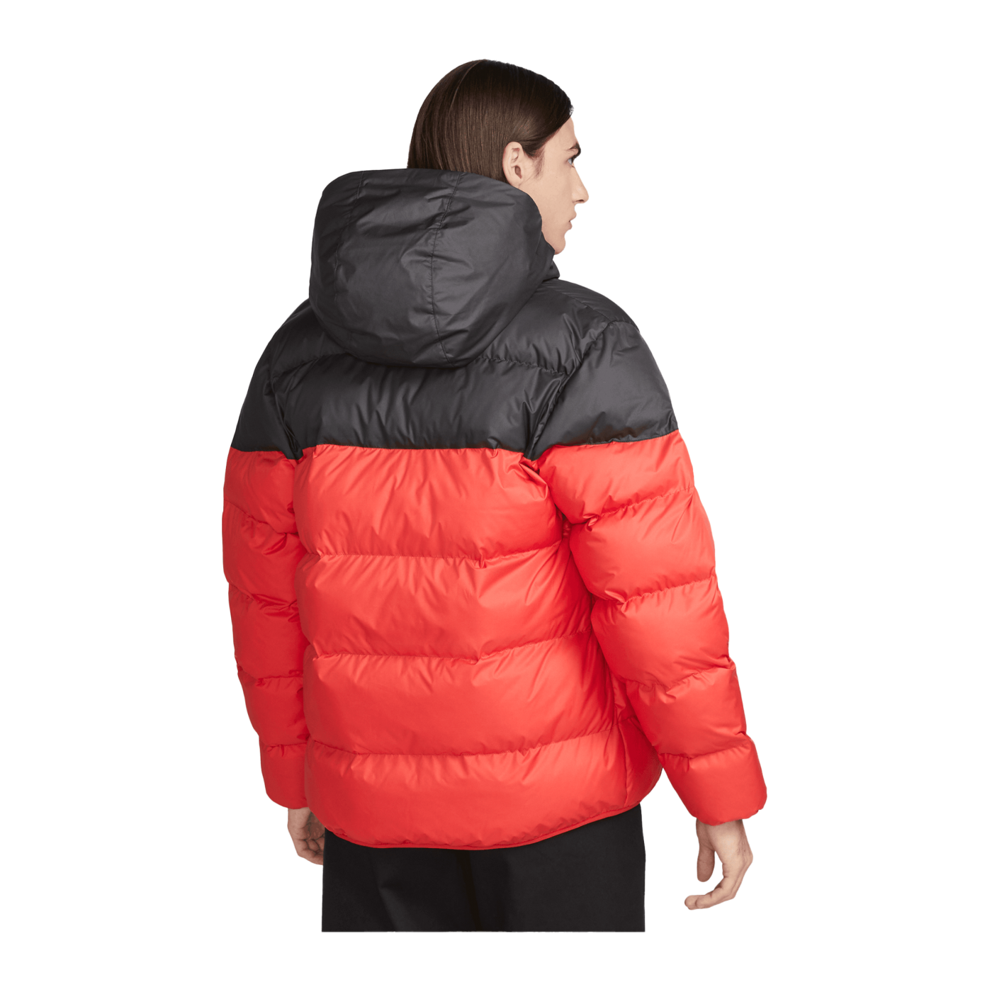 Nike Windrunner Kapuzenjacke Schwarz F011
