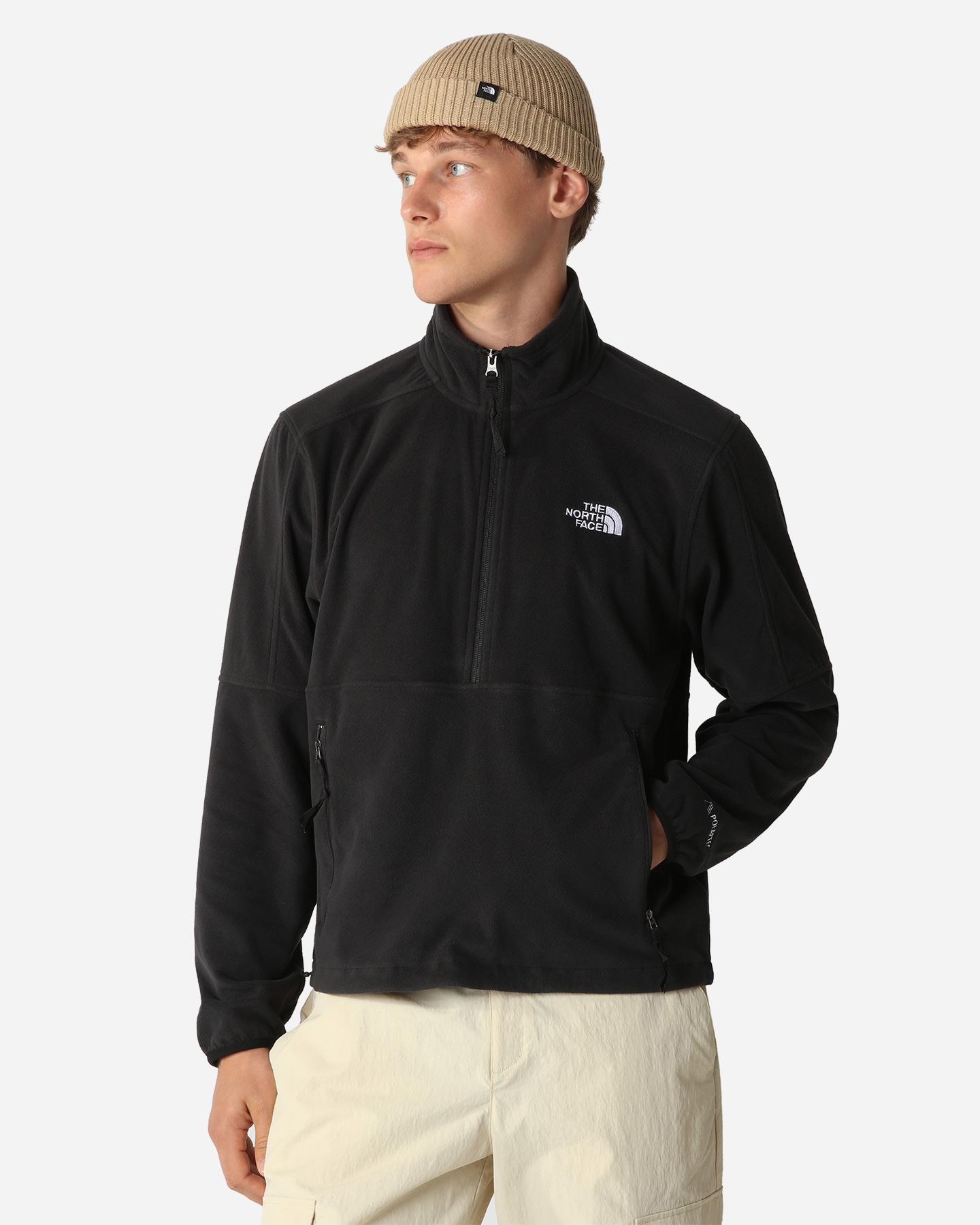 Maglione The North Face 1/4 lynlås med lille logo M NF0A7ZXVJK31