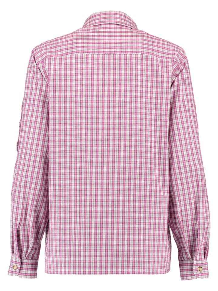 OS-Trachten Trachtenbluse Pemavi in Himbeere günstig kaufen