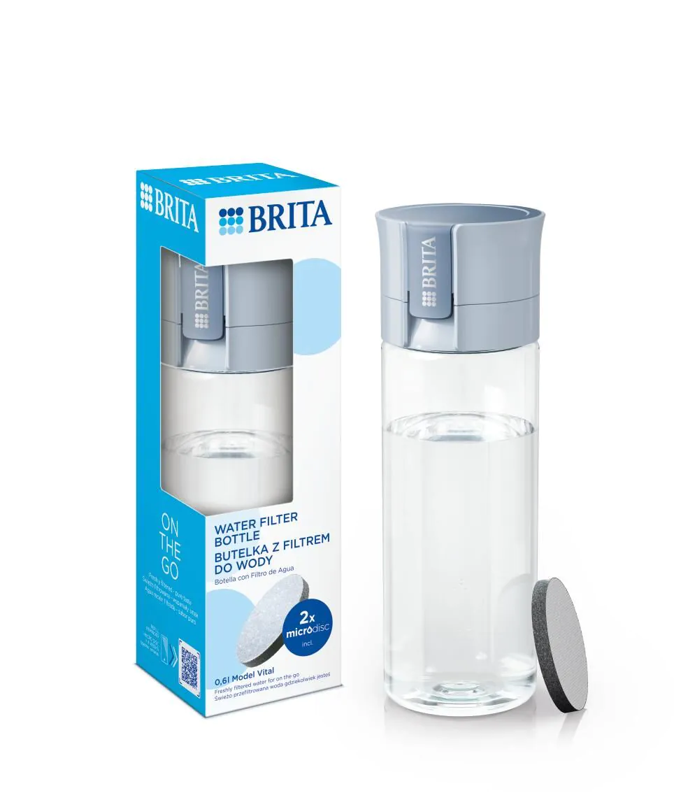 Brita Vital Pastel Blue - Μπουκάλι με φίλτρο 1 τεμ.