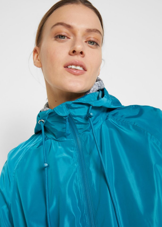 Oversize Funktions-Mantel, sehr weit, wasserdicht