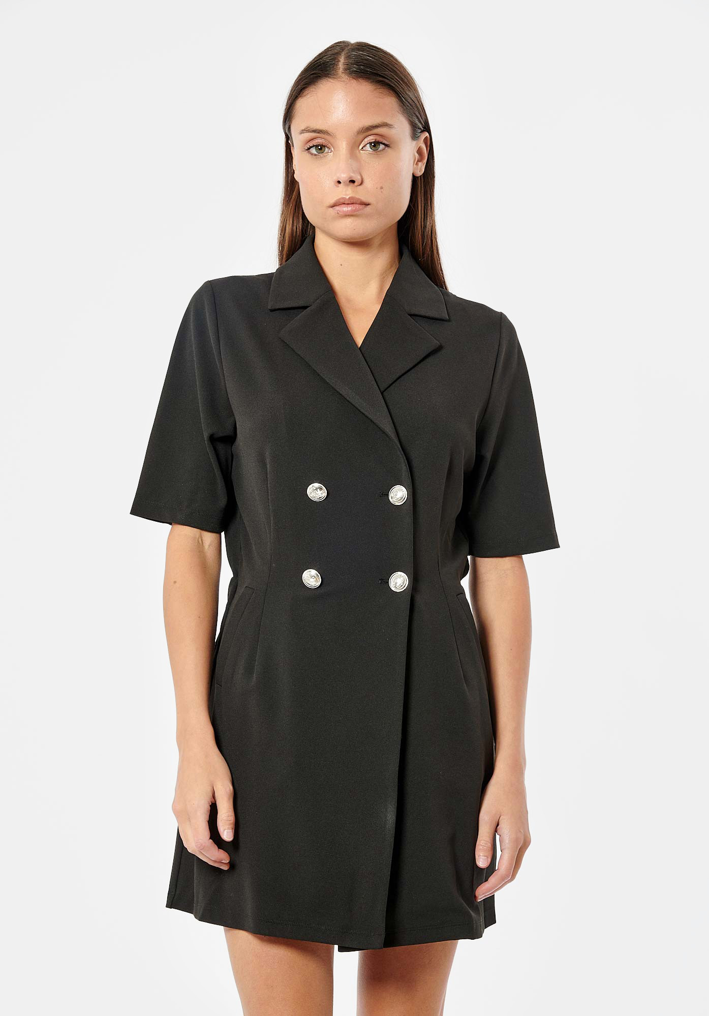 PIMBO  Combi-short blazer noire femme