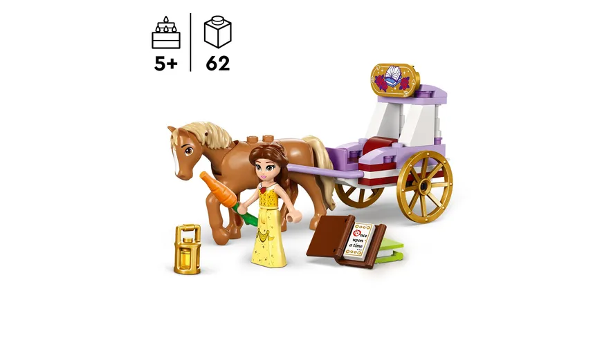 LEGO ǀ  Princess 43233 Belles Pferdekutsche