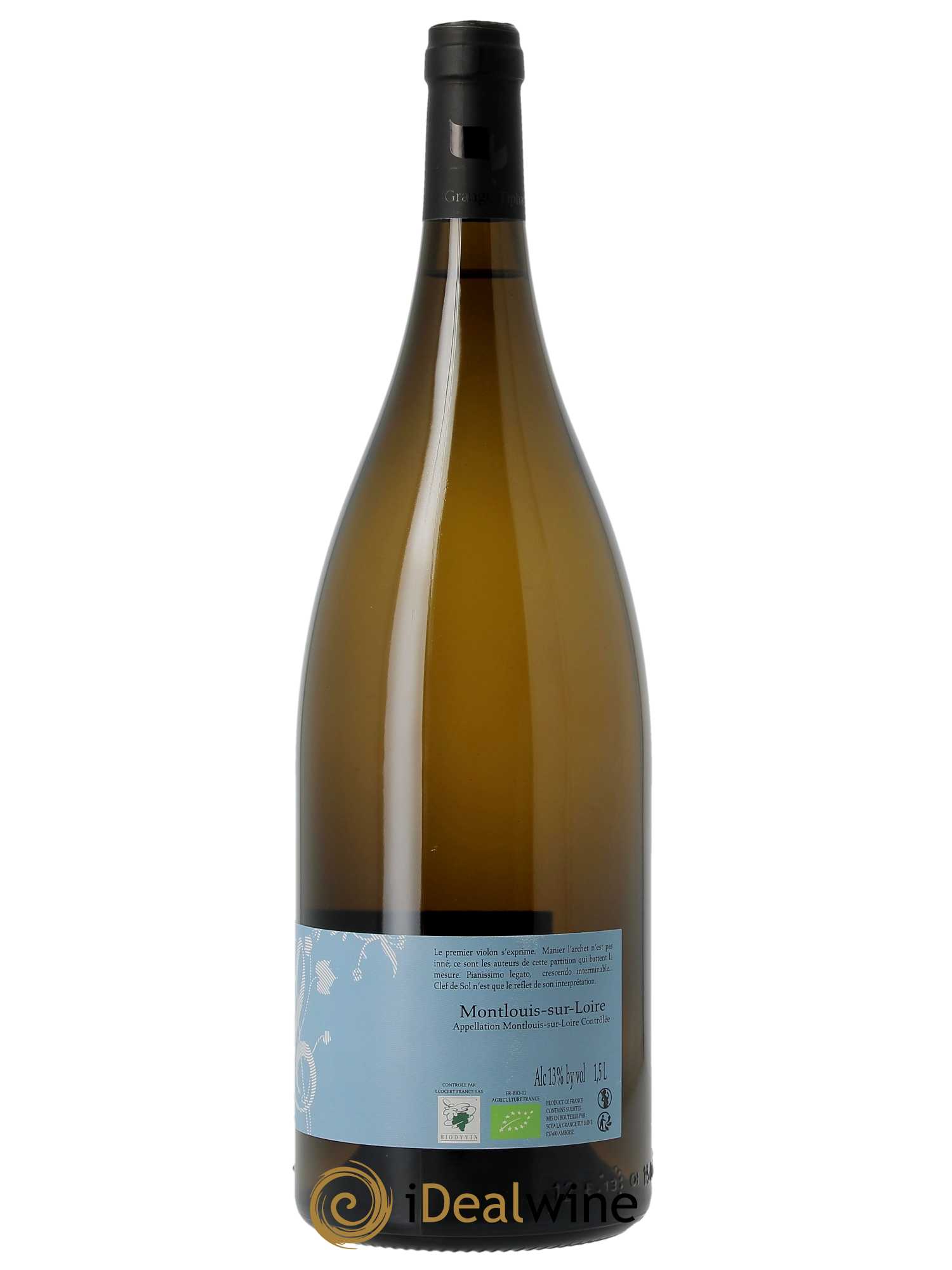 Montlouis-sur-Loire Clef de Sol La Grange Tiphaine  2022 - Lot de 1 Magnum