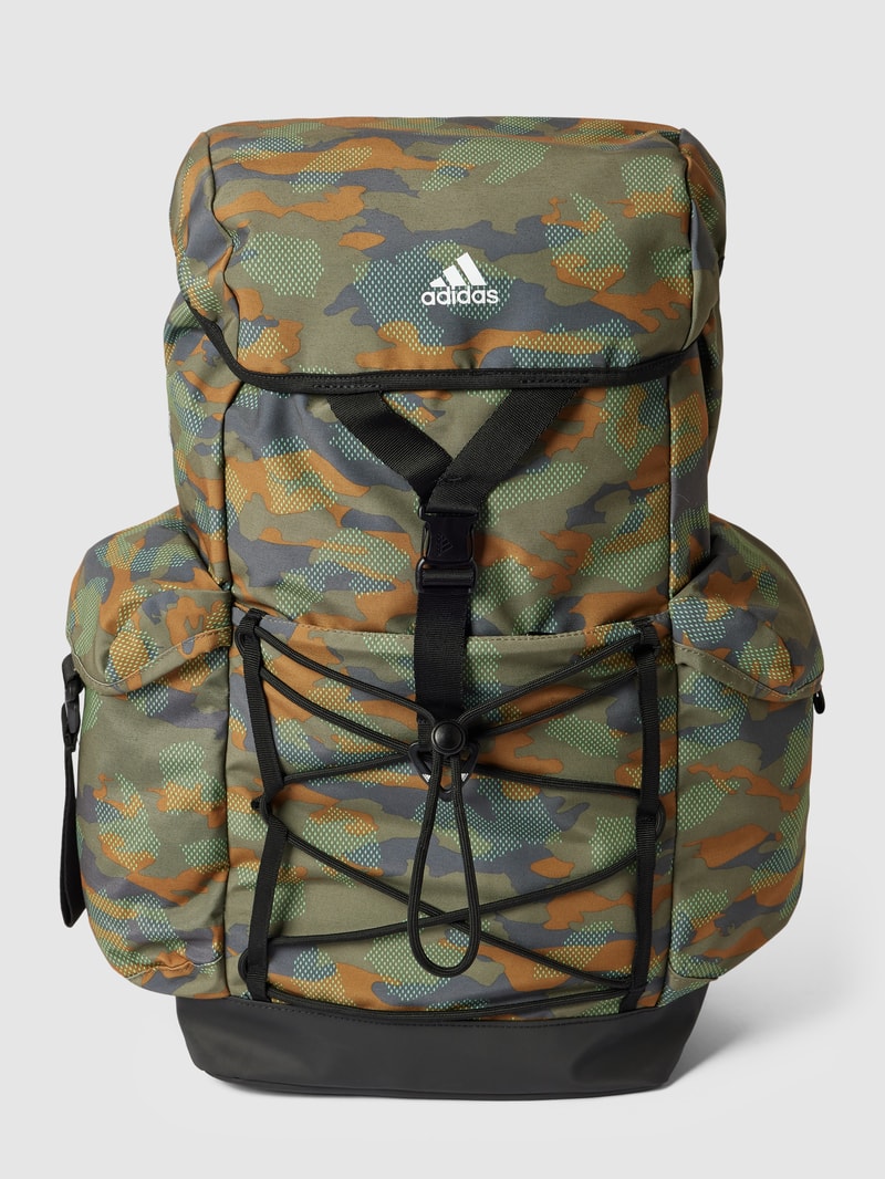 Rucksack mit Camouflage-Muster in khaki