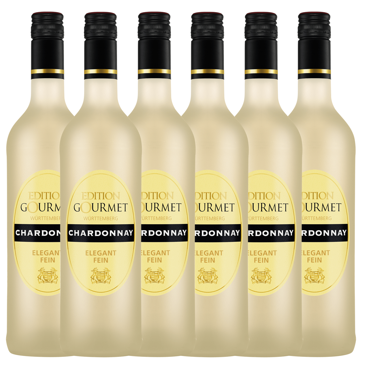 Württembergische WZG Edition Gourmet Chardonnay Qualitätswein trocken 0,75L 6er Karton