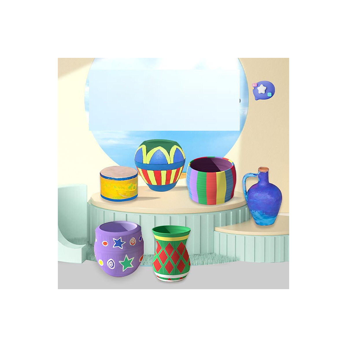 Töpfermaschine für Kinder aus weichem Ton Clay Machine für Kinder