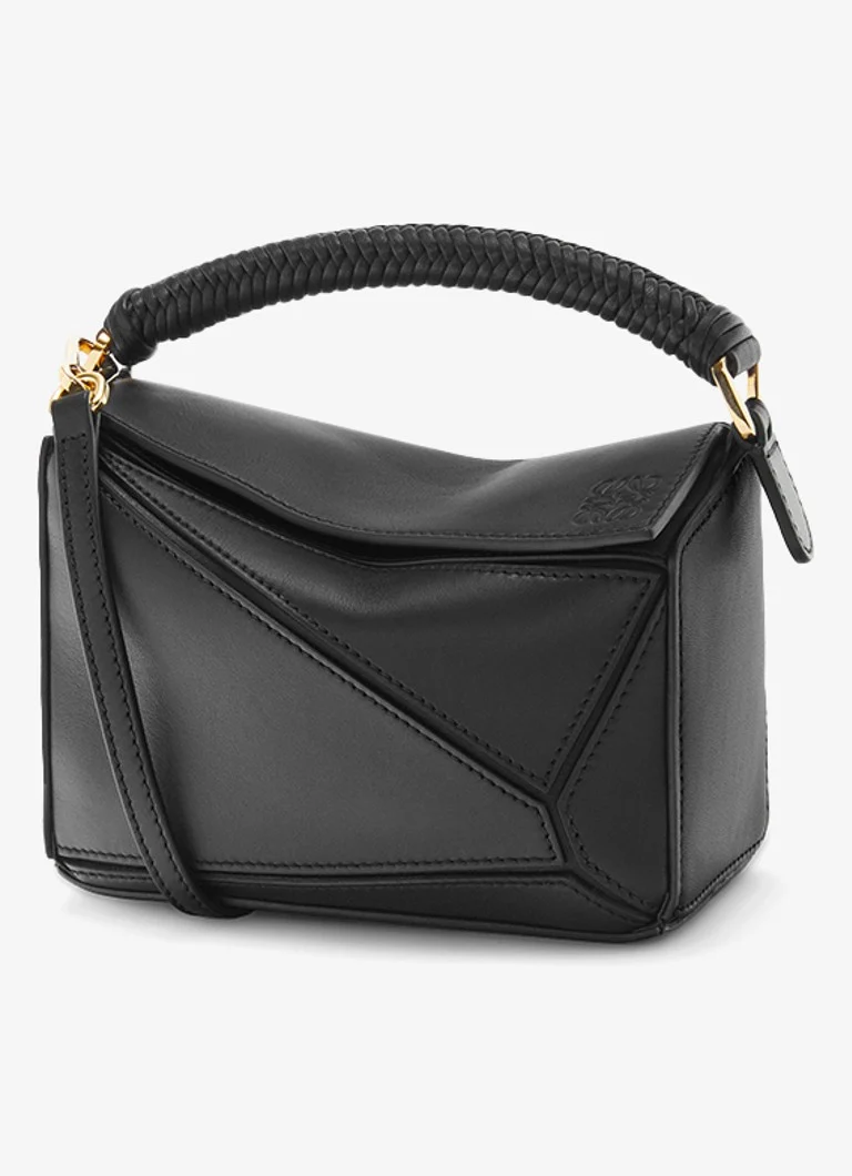 Geantă de mână LOEWE Puzzle Mini din piele de vițel