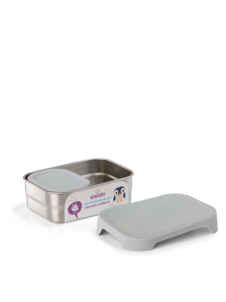Affenzahn Affenzahn Edelstahl Brotdosen-Set grau Koala günstig kaufen onesize
