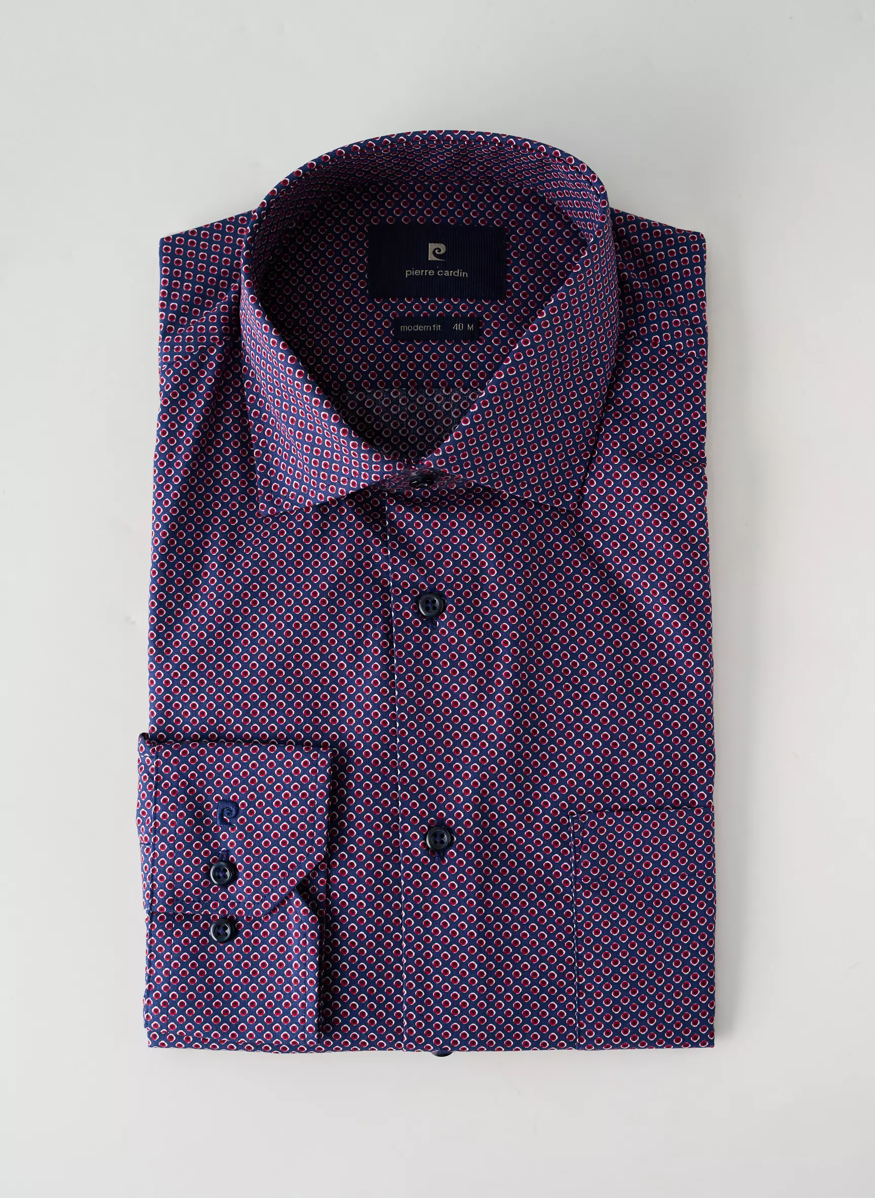 Pierre Cardin Manches Longues Homme couleur violet