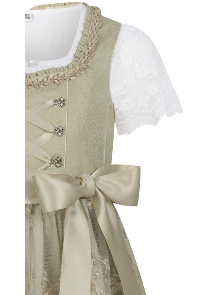 Nübler Kinderdirndl Gerhild in Kiwi günstig kaufen