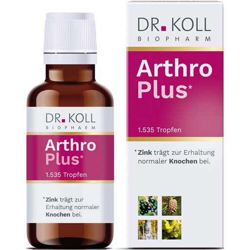 ARTHRO PLUS Dr.Koll Gemmo Kompl.Weinrebe Zink Tro.  50 ml  Tropfen