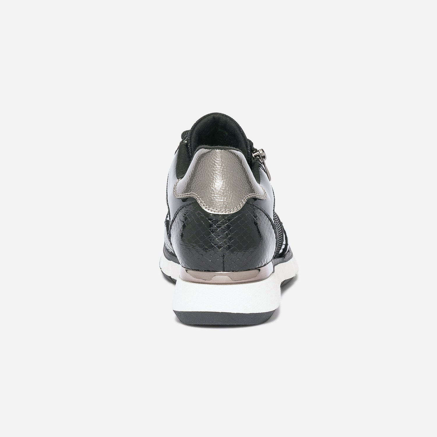 Tennis noire et bronze bi matière