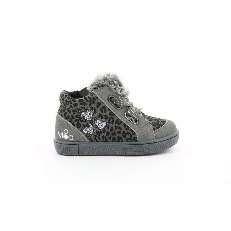 Sneakers hautes cuir suede Bloye