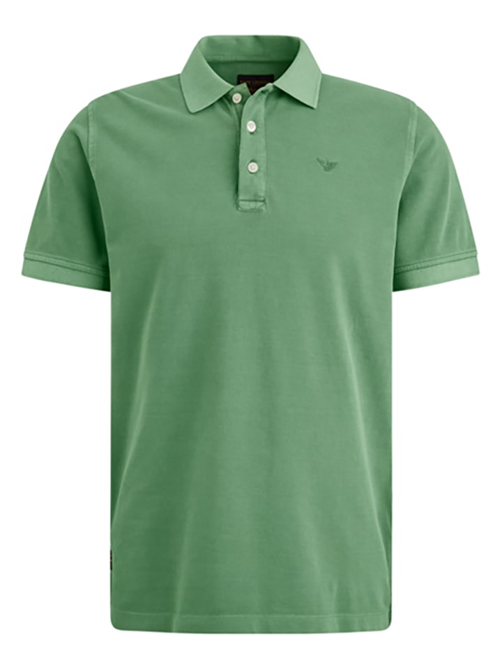 PME Legend Poloshirt in Grün günstig kaufen
