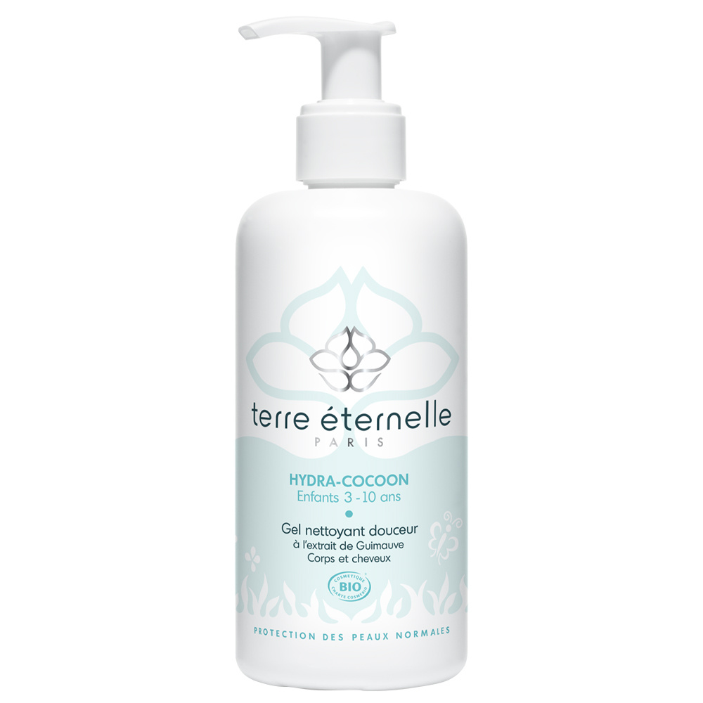 Terre éternelle Gel Nettoyant Douceur Hydra-cocoon BIO Pour les 3 - 10 ans : Corps & Cheveux