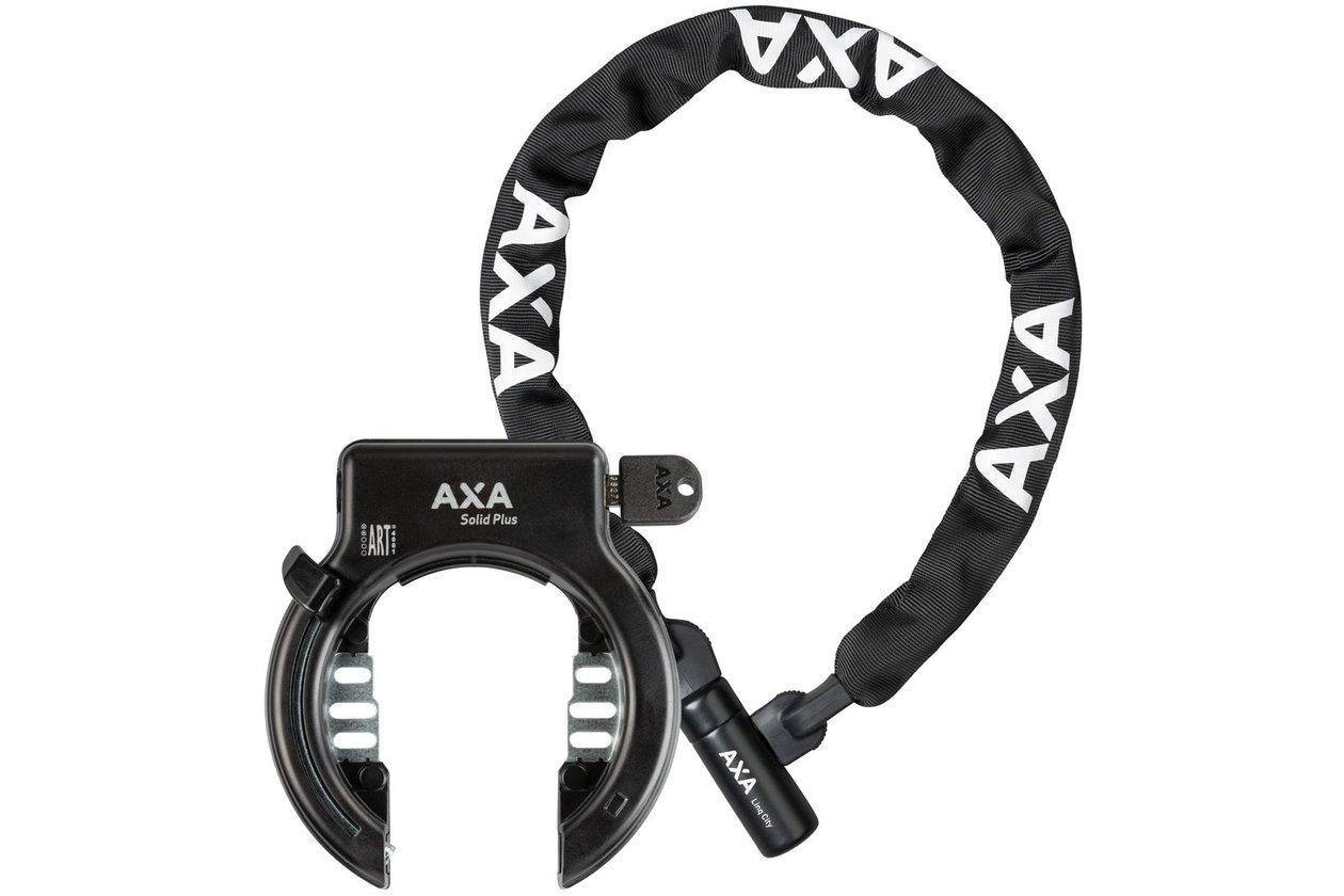 AXA Set Solid Plus + Linq City 100 Rahmenschloss