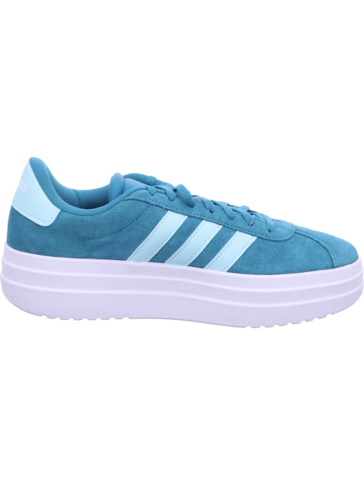 adidas Damen- Schnürschuhe VL COURT BOLD J in Blau günstig kaufen 37