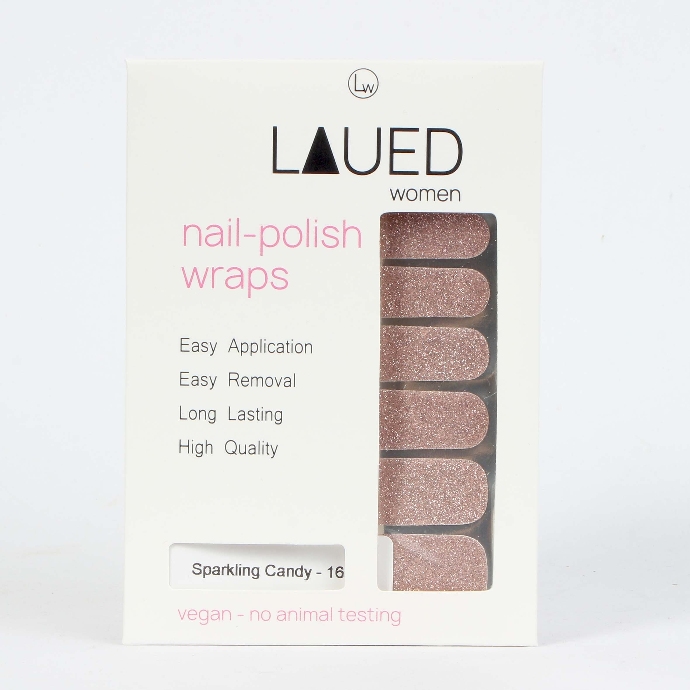 LAUED Nagellack solid glitter, aus zertifizierter Produktion (SGS / SEDEX) und Material (FSC)