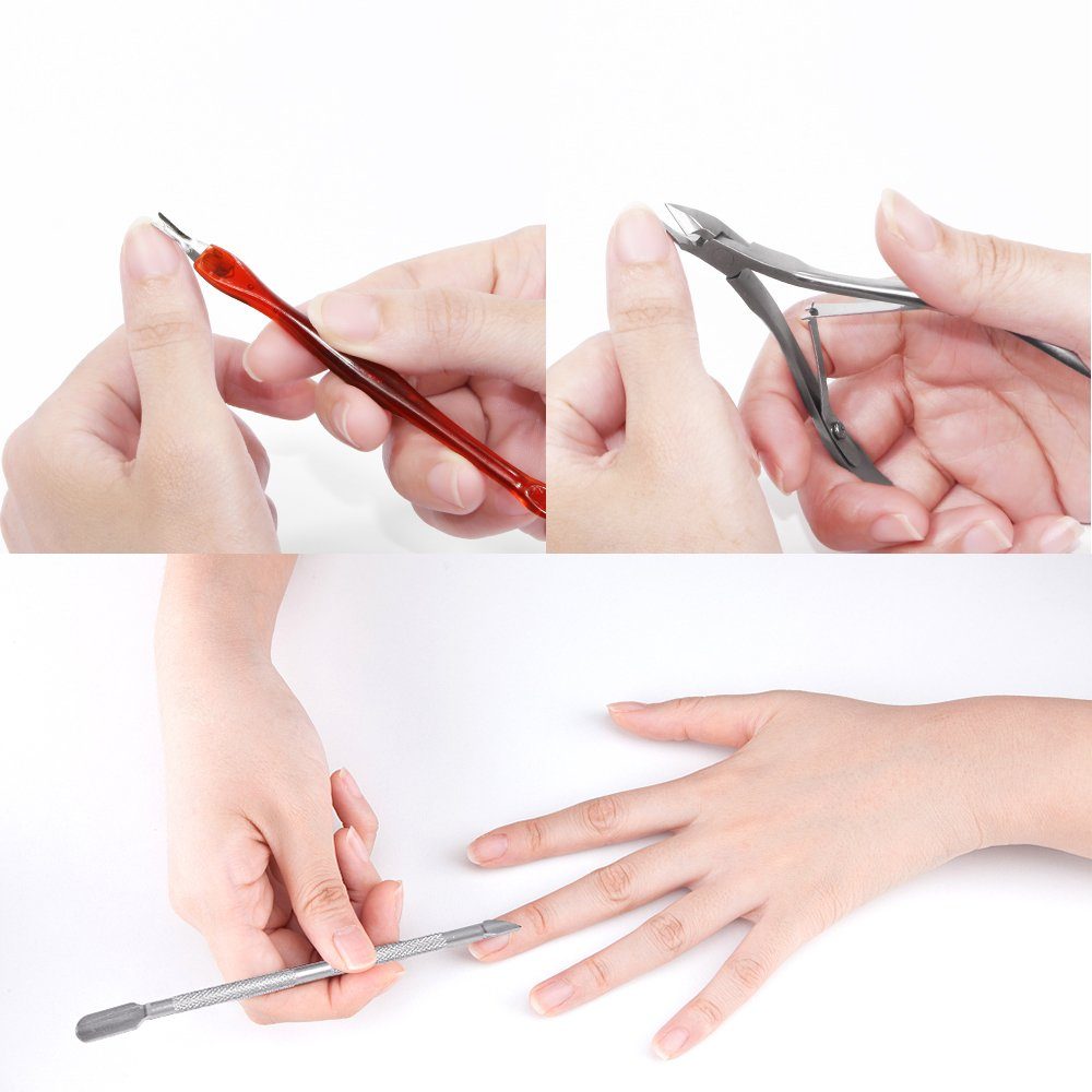 iceagle Maniküre-Pediküre-Set Nagelfräser, 11 In 1 Professionell Elektrische Nagelfräser, 11 Bohrer, Stufenlose Geschwindigkeitsregelung