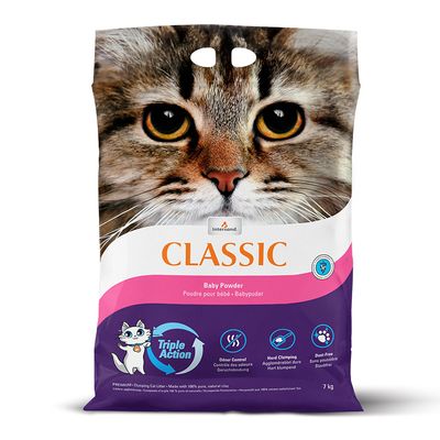 Intersand Classic Katzenstreu mit Babypuderduft