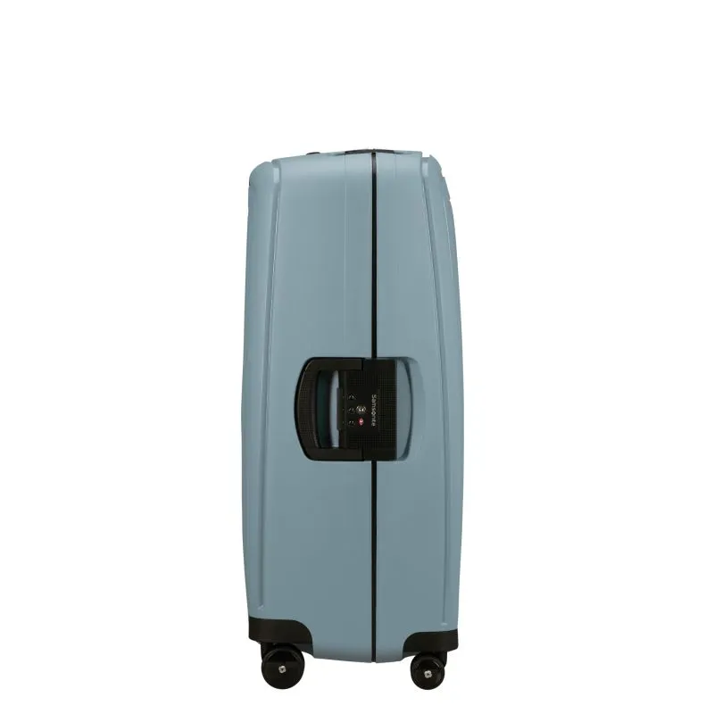 Samsonite S'CURE Spinner 75\/28 mit 4 Rollen L - ICY BLUE
