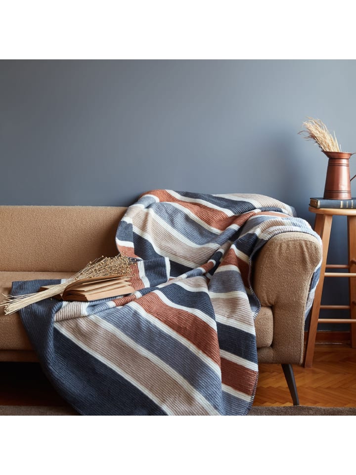 Oh Cosy Kuscheldecke Suerte (150x200 cm) in Braun-Anthrazit günstig kaufen onesize