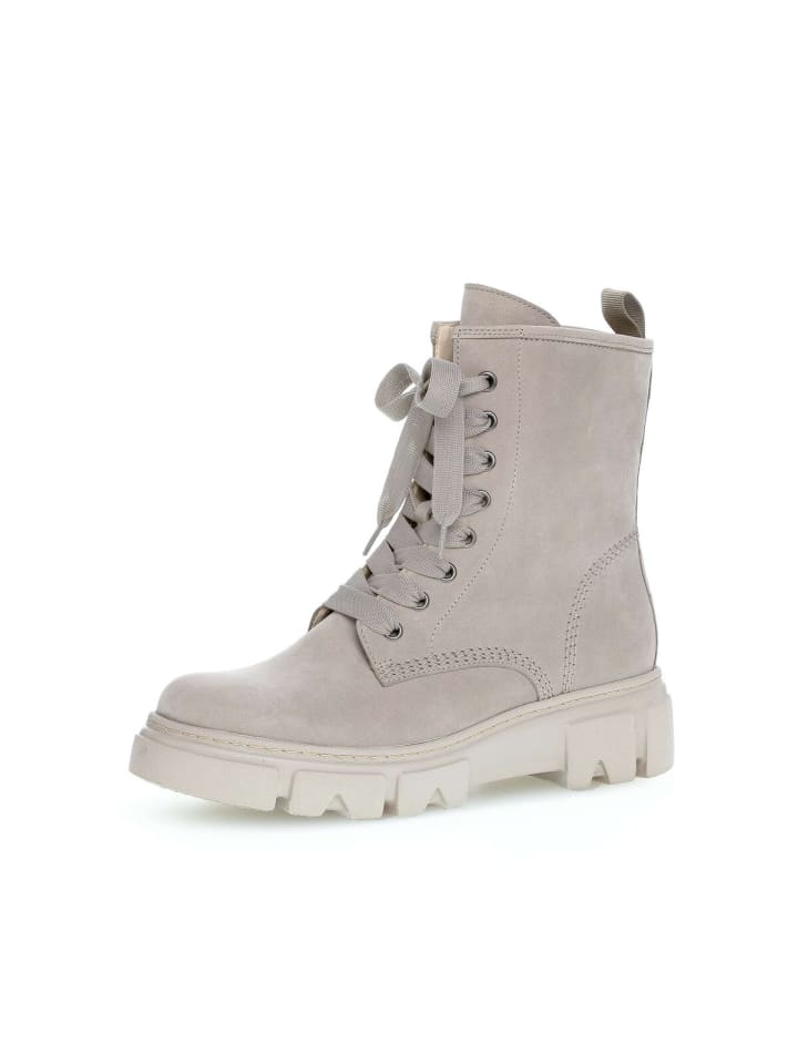 Gabor Fashion Schnürstiefeletten in grau günstig kaufen