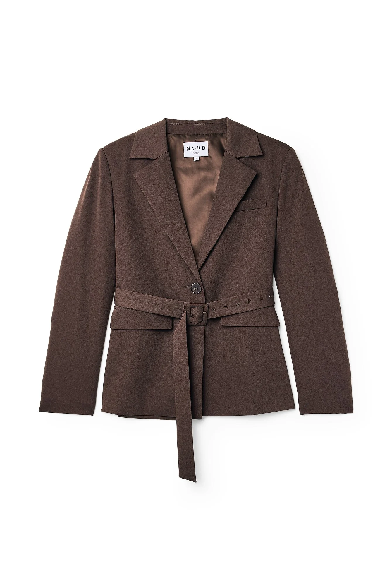 Oversize-Blazer mit Rückendetail