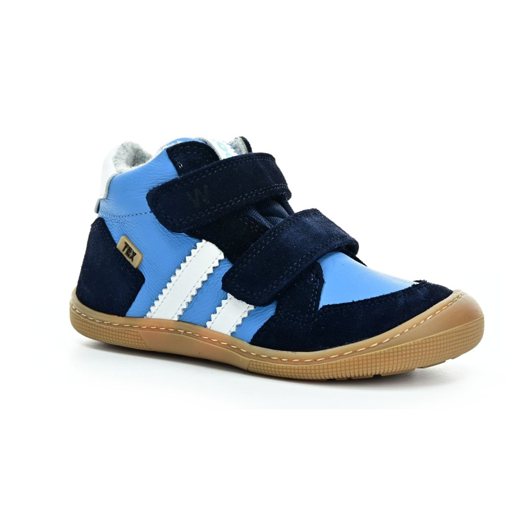 Koel4kids Kurt W Tex Merino Jeans Winter-Barfußschuhe