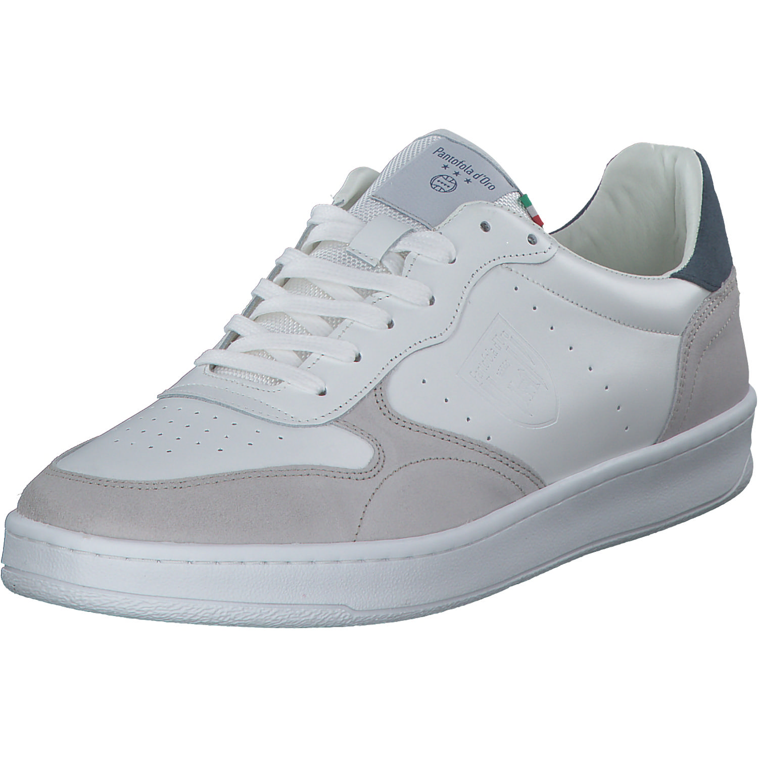Pantofola d´Oro Vieste Uomo Low 10231065, Klassische- & Business Schuhe, Herren, BRIGHT WHITE