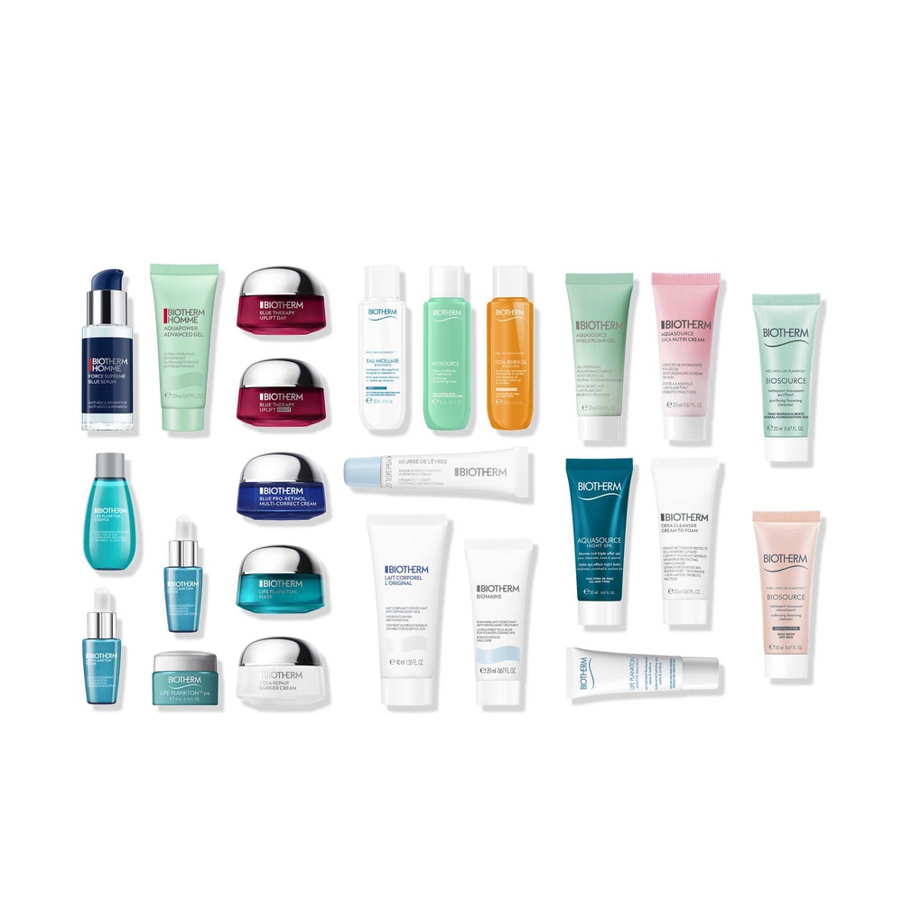 Biotherm Calendrier de l'Avent Coffret 24 surprises soin