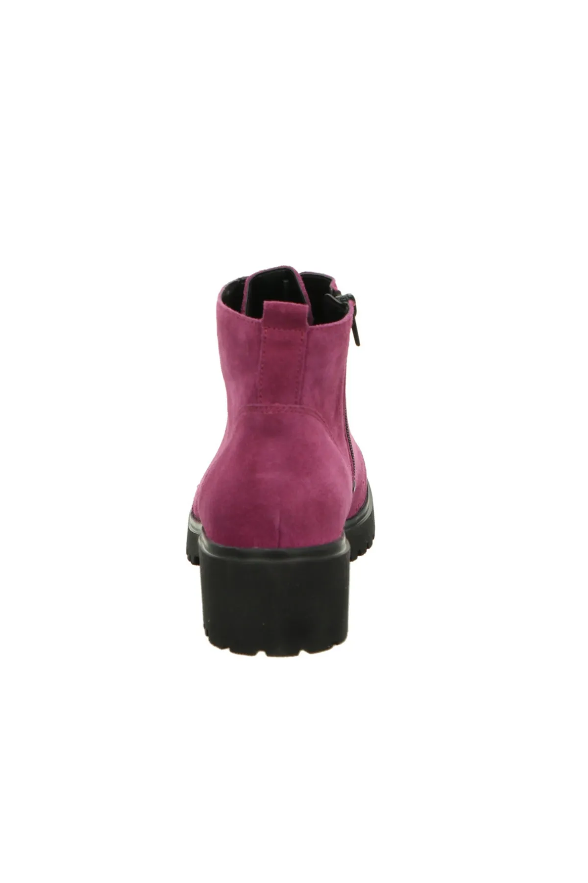 Waldläufer  Stiefelette - Lila - Flacher Absatz