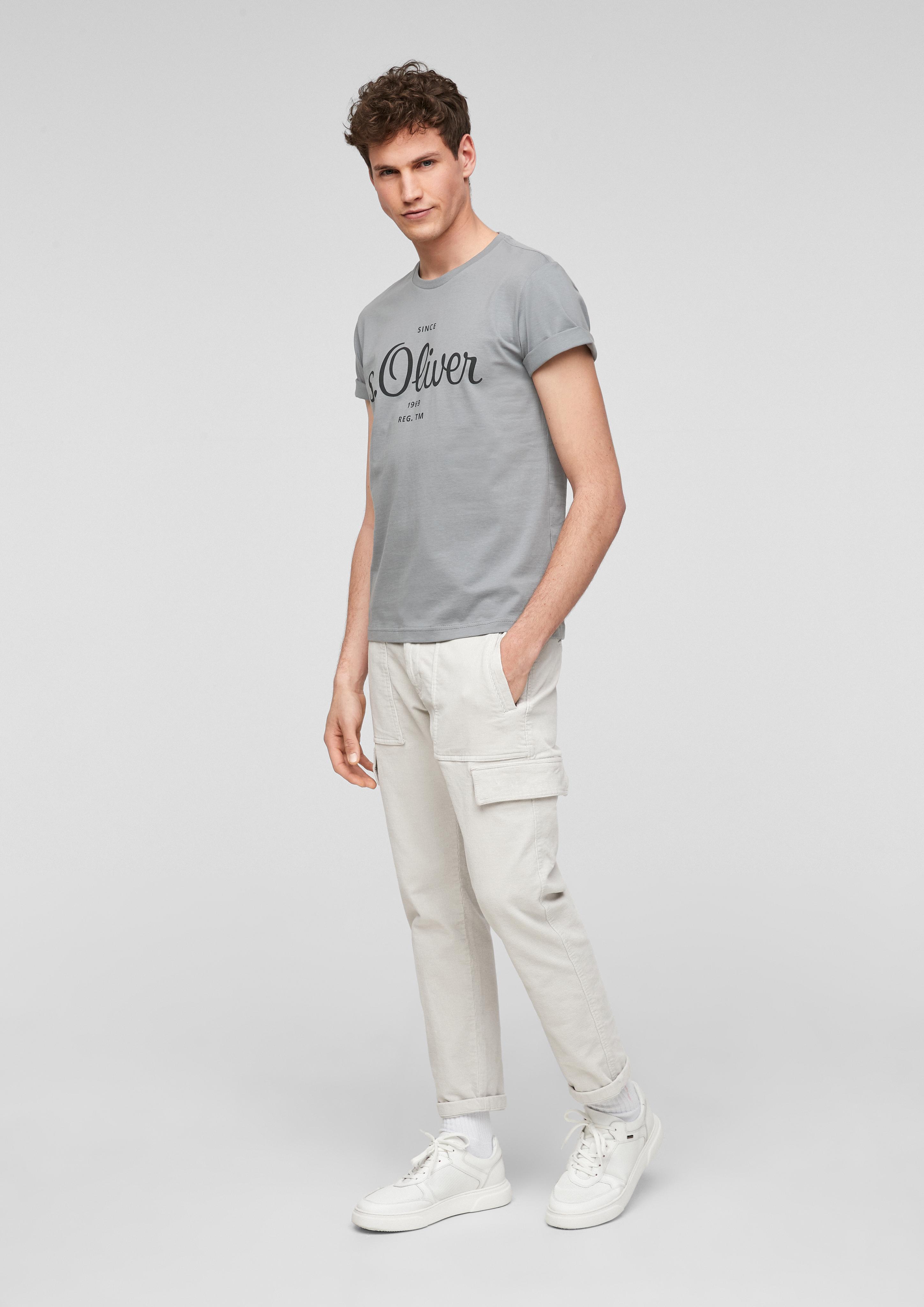 Labelshirt aus Jersey  03.899.32.6954-9500